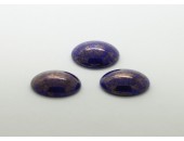 50 ovale bleu irise 12x10