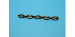 1 metre Chaine laiton laitonne antique