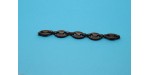 1 metre Chaine laiton cuivre antique