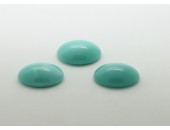 50 ovale turquoise 14x10