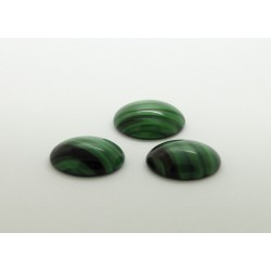 50 ovale vert pierre 14x10