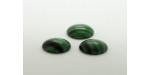 10 ovale vert pierre 25x18