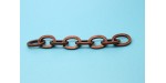 1 metre Chaine laiton cuivre antique