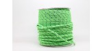 50 Metres Cordon ''BUNGEE'' tricolore base Vert clair 2mm