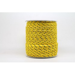 50 Metres Cordon ''BUNGEE'' tricolore base jaune 2mm