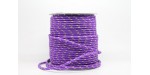 50 Metres Cordon ''BUNGEE'' tricolore base Violet 2mm