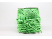 50 Metres Cordon ''BUNGEE'' tricolore base Vert clair 4mm