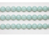 Perles en pierres amazonite 6mm - Fil de 40 Centimetres