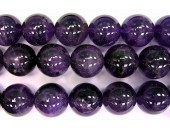 Perles en pierres amethyste HQ 4mm - Fil de 40 Centimetres