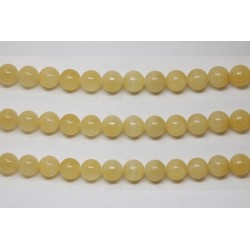 Perles en pierres aragonite 4mm - Fil de 40 Centimetres