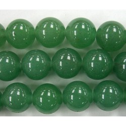 Perles en pierres aventurine 4mm - Fil de 40 Centimetres