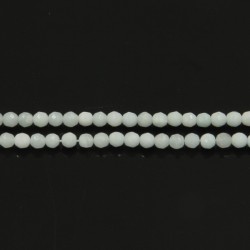 Perles Facettes Amazonite 2mm