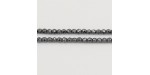 Perles Facettes Hematite 2mm - Fil de 40 Centimetres 