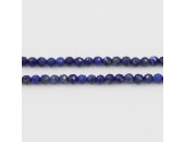 Perles Facettes Lapis Lazuli 2mm