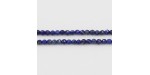 Perles Facettes Lapis Lazuli 2mm