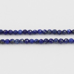 Perles Facettes Lapis Lazuli 3mm