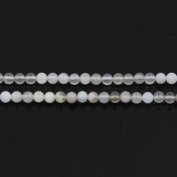 Perle pierre Agate Botswana 2mm