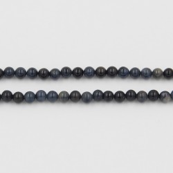Perle pierre Blue stone Africaine 3mm
