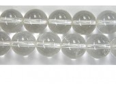 Perles en pierres cristal 2mm