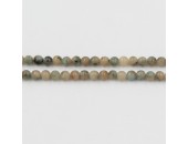 Perles en pierres jade 2mm
