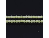 Perle pierre Jade lemon 3mm