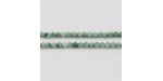 Perle pierre Jade vert emeraude 3mm