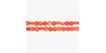 disques ''SEA BAMBOO'' teintées Orange 4x6mm