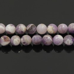 Perles Facettes Sage Amethyste 6mm