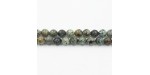 Perles Facettes Turquoise Africaine 4mm