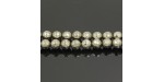 Perles Facettes Pyrite 6mm