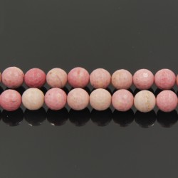 Perles Facettes Rhodonite 6mm