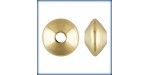 10 Soucoupes 3.6x2.0mm Trou 1.3mm 1/20 14K Gold Filled