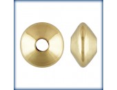 4 Soucoupes 7.3x3.6mm Trou 1.5mm 1/20 14K Gold Filled