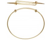 1 Bracelet Ajustable 20-24cm fil 1.65mm 1/20 14K Gold Filled