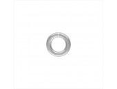 1000 anneaux ronds Rhodié 3mm / fil 0.50mm