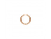 500 anneaux ronds doré Rose 5mm / 0.90mm