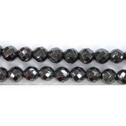 Perles Facettes Hematite 6mm