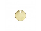 5 Disques 1 Trou 7.0mm 1/20 14K Gold Filled