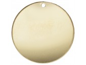 1 Disque 1 Trou 19.0mm 1/20 14K Gold Filled