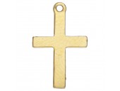 5 Charms Croix 10x16mm 1/20 14K Gold Filled