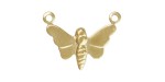 5 Charms Papillon 2 anneaux 15mm 1/20 14K Gold Filled