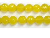 Perle facettes Aventurine jaune 4mm - Fil de 40 Centimetres