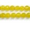 Perle facettes Aventurine jaune 6mm - Fil de 40 Centimetres