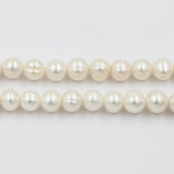Perles d'Eau Douce ''Potatoes'' Ø 5/6mm