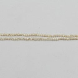 Perles d'Eau Douce ''Boutons'' Ø 3/4mm