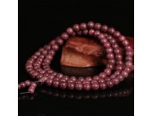 108 Perles Bois Exotique '' Violet wood'' 8mm