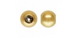 12 Perles 3.0mm Insert Silicone 0.5mm 1/20 14K Gold Filled