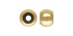 12 Perles 3.0mm Insert Silicone 2.0mm 1/20 14K Gold Filled
