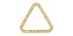 12 Anneaux Triangles 7.6mm Fermés ''Sparkle'' Fil 0.76mm 1/20 14K Gold Filled