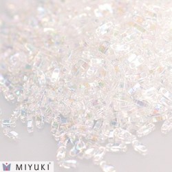 25 Grs MIYUKI Quart TILA Cristal A/B Transparent Brillant